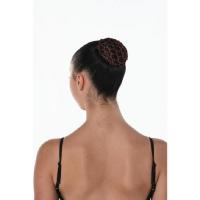 Cache chignon marron