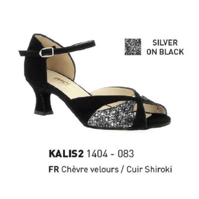 Chaussures femme Merlet Kalis noir / argent