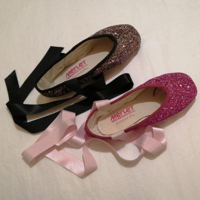 Pointe glitter
