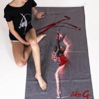 Serviette plage ruban