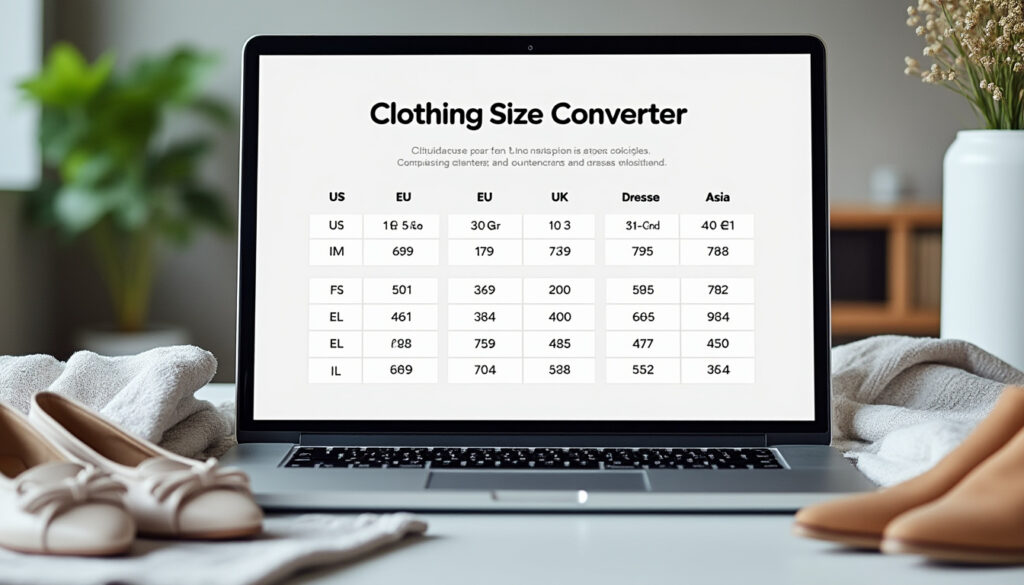 découvrez le convertisseur de taille vêtement sur larafabianweb.com pour des correspondances précises et fiables. trouvez facilement votre taille idéale en quelques clics.