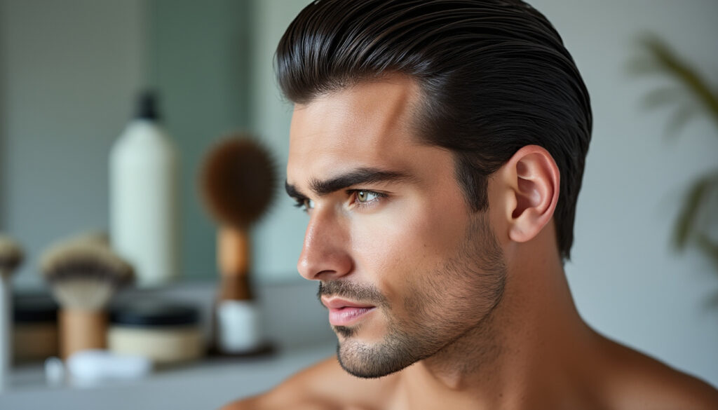 découvrez nos conseils pour réussir un coiffage slicked back parfait et entretenir votre coupe avec style au quotidien.