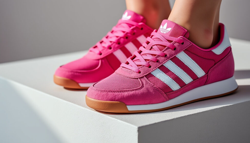 découvrez les adidas handball spezial rose, des baskets alliant confort et style pour une performance optimale et un look tendance au quotidien.