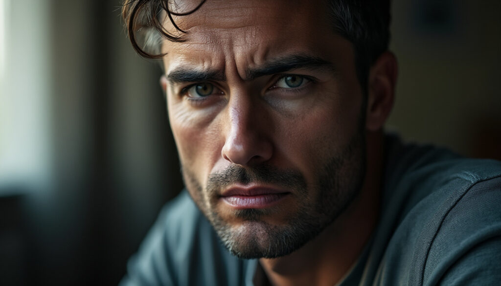 un homme vous regarde fixement sans sourire ? découvrez ce que ce silence peut révéler et comment interpréter son regard selon le contexte.