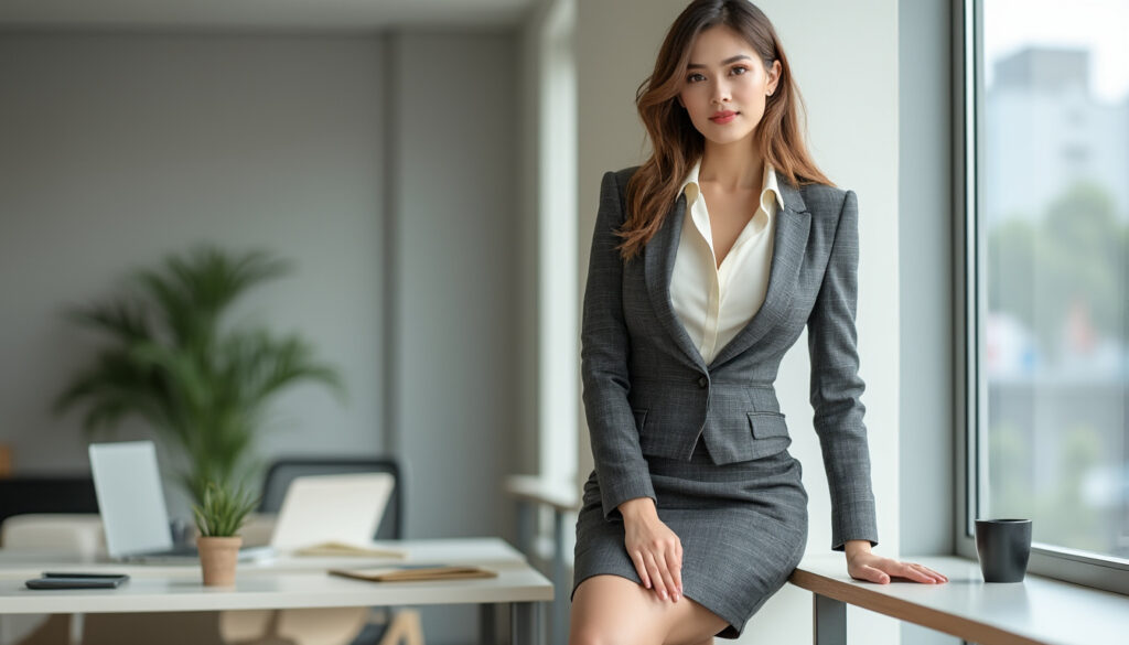 découvrez comment porter des bas au travail avec élégance : conseils pour choisir les bons modèles et composer une tenue professionnelle raffinée.